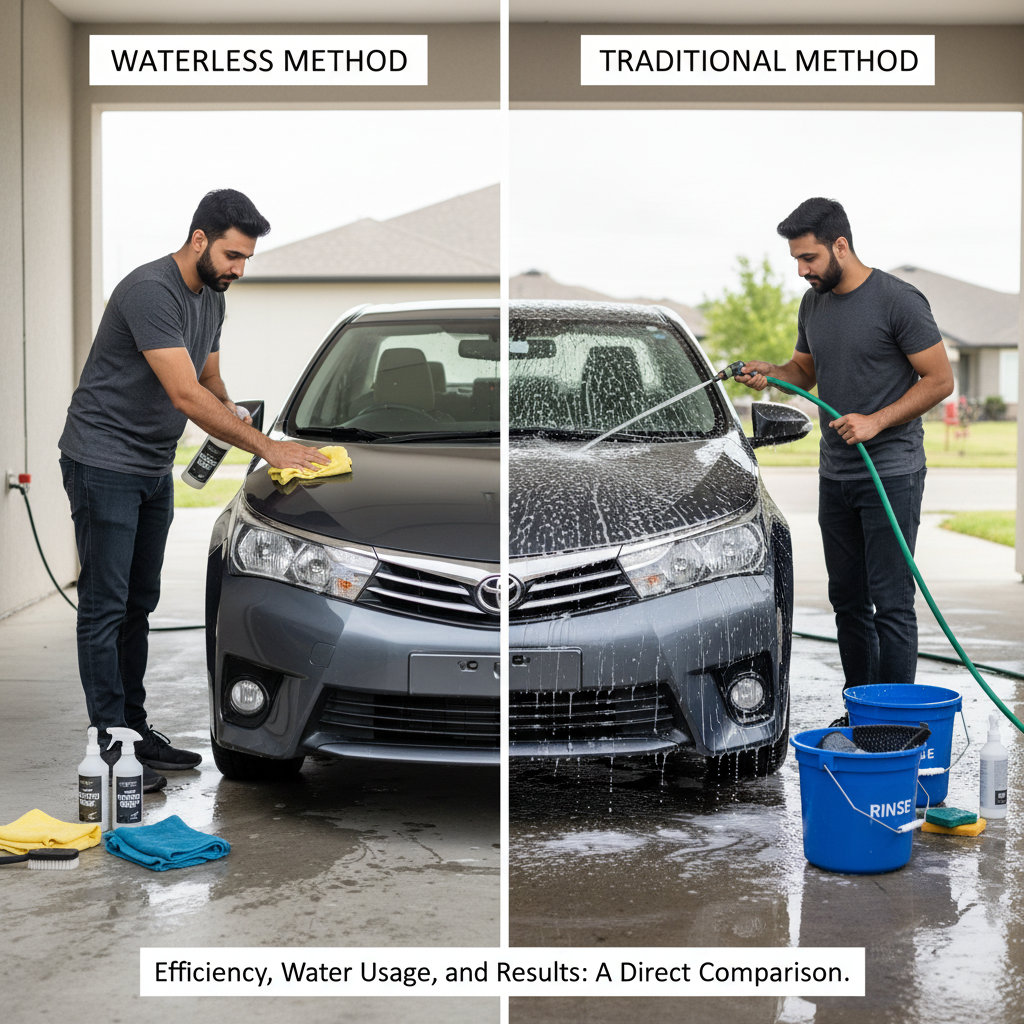 Waterless Car Wash Solution vs Traditional Wash: The Truth About Modern Car Care
