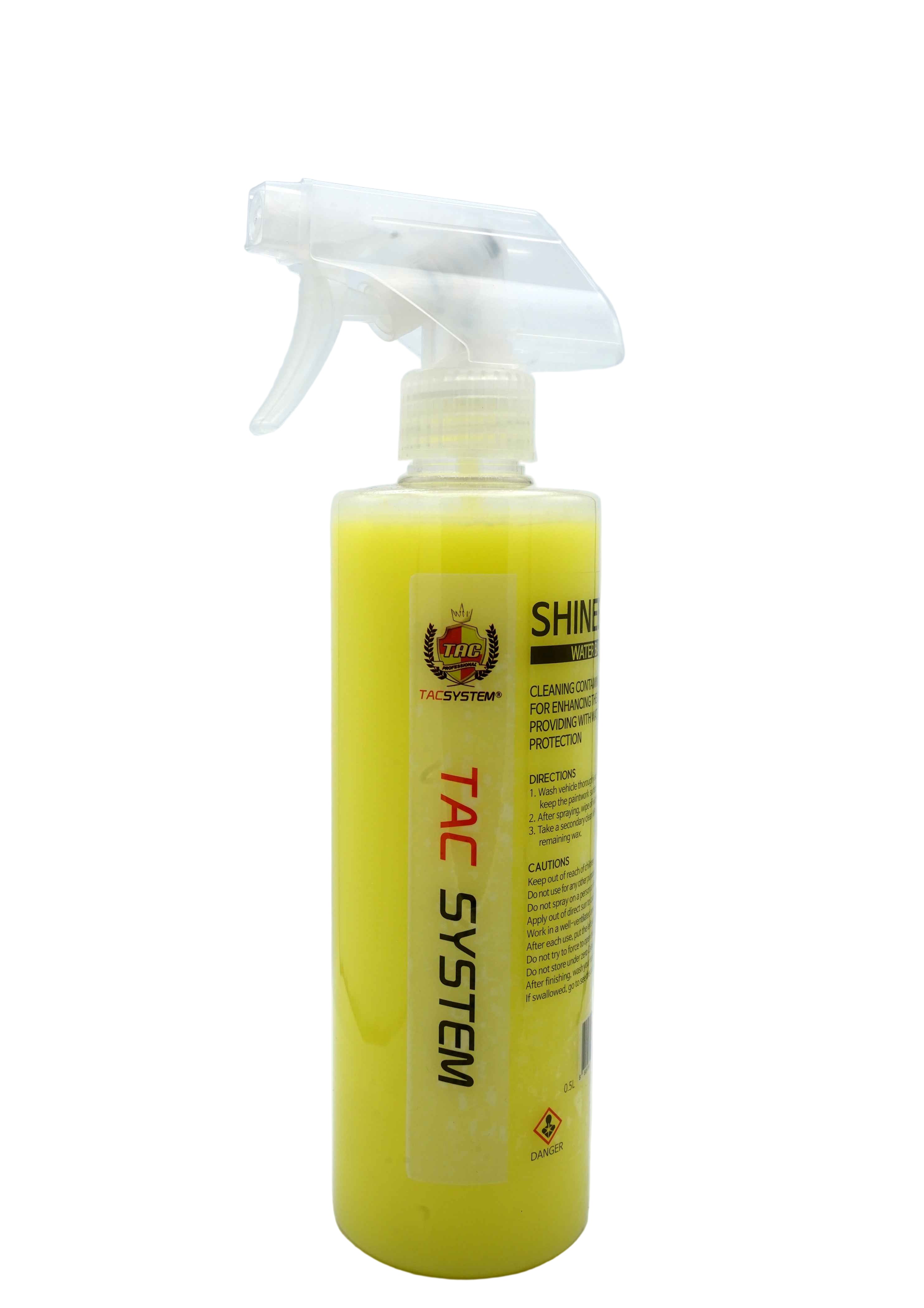 TACSYSTEM - SHINEE WAX 500ml V2 NEW‼️ Shinee Wax Quick Detailer Spray - TAC System – TAC SYSTEM US