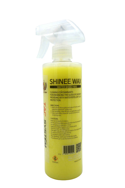 TAC System Shinee Wax Quick Detailer Spray for Superior Shine and Protection