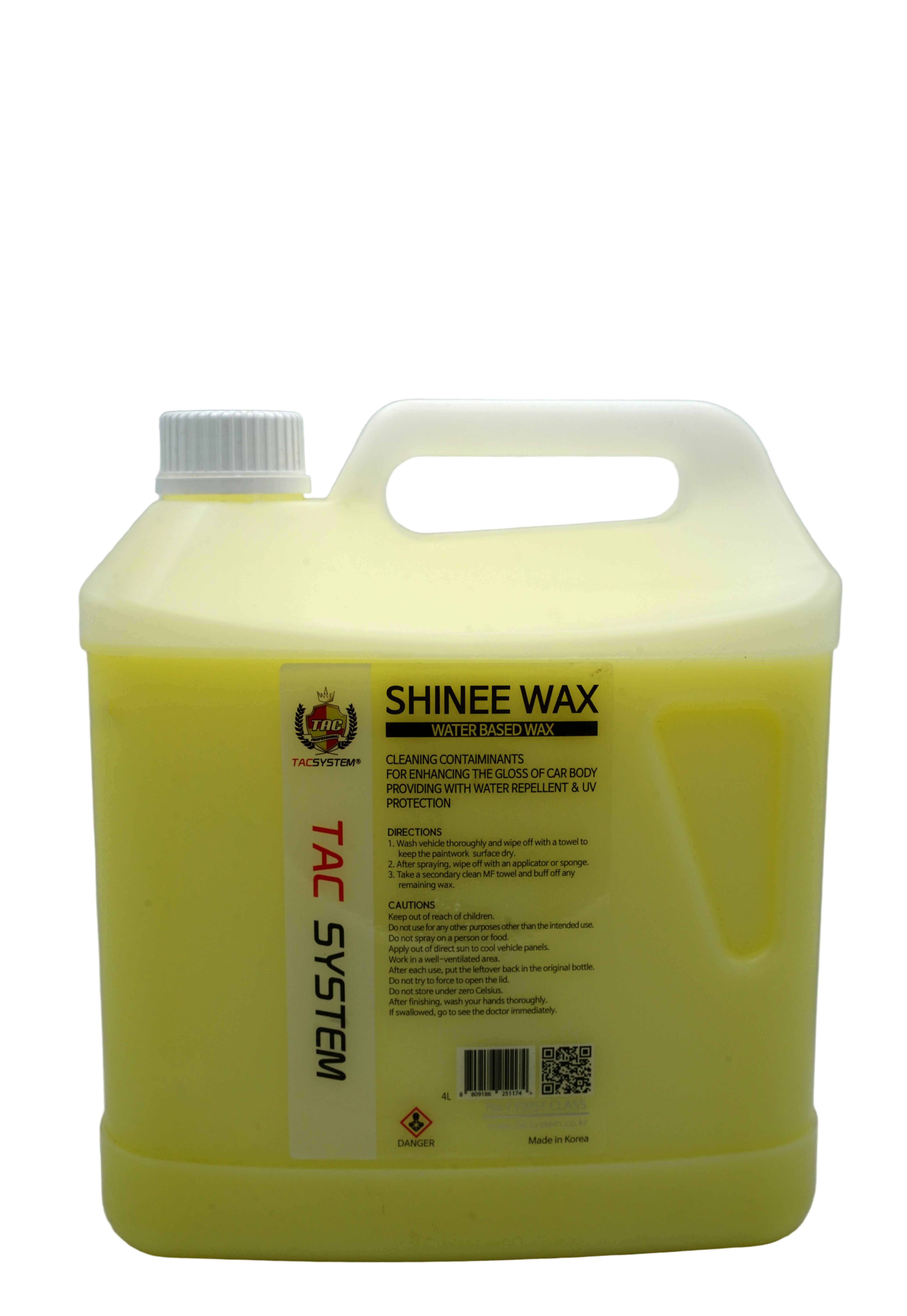 Shinee Wax Quick Detailer Spray - TAC System – TAC SYSTEM US